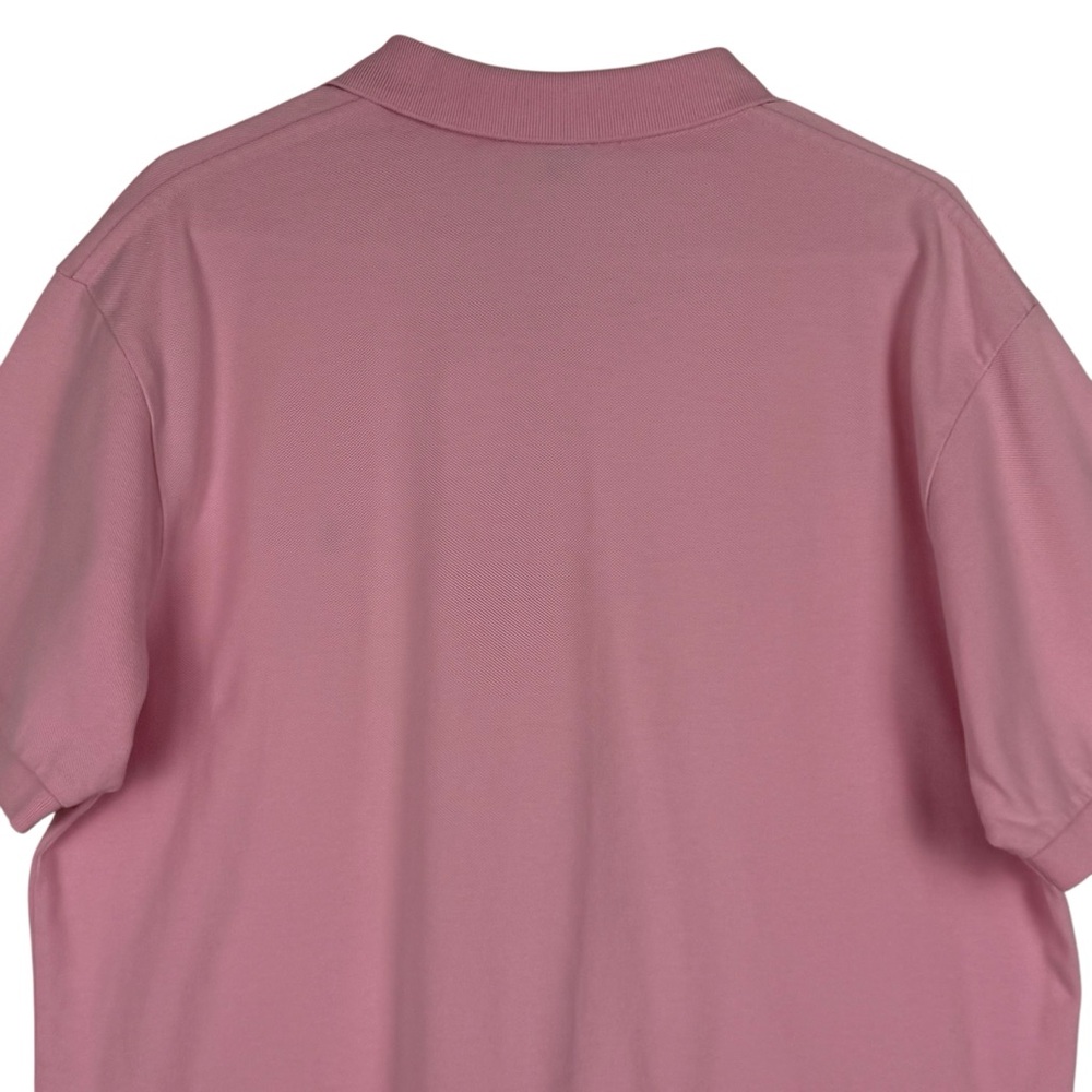 Vtg. Y2K Polo Ralph Lauren Classic Fit Short Sleeve Cotton Polo Shirt Pink Large - Picture 5 of 13